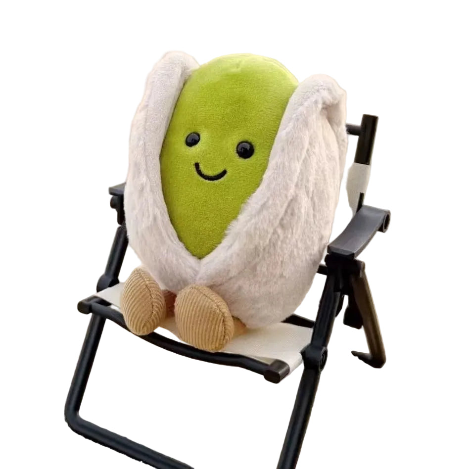 12Cm Pistachio Doll Cartoon British Style Pistachio Plushies Pistachio Plushies Children'S Room Decor Birthday Gifts