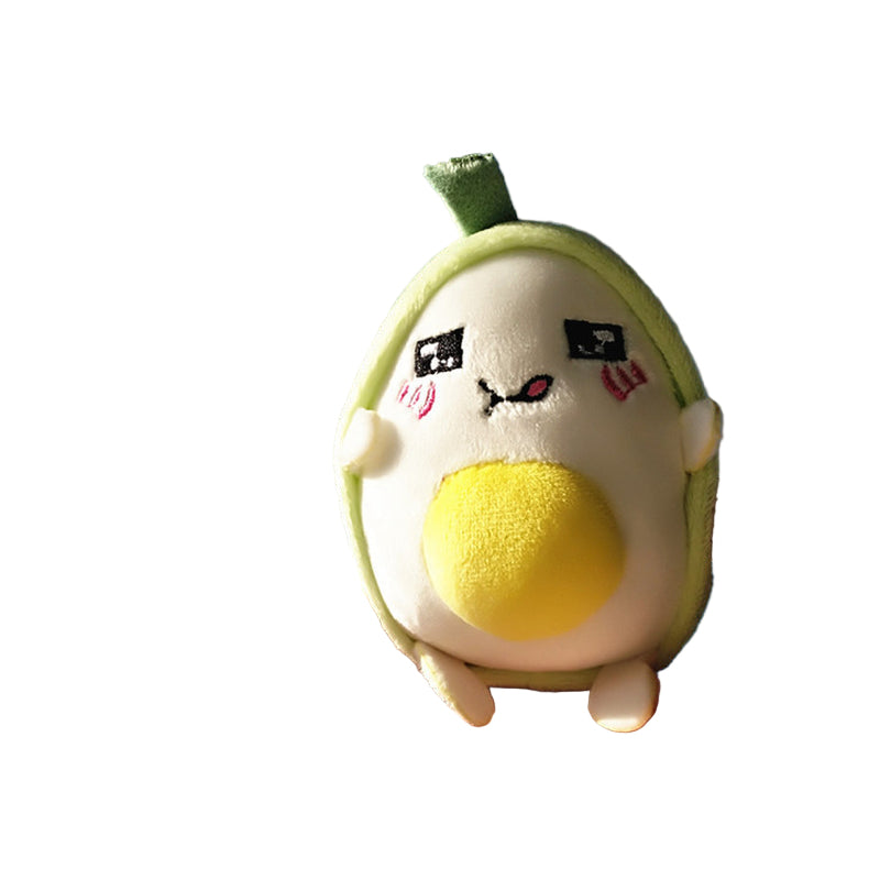 Avocado Plush Toy Key Chain
