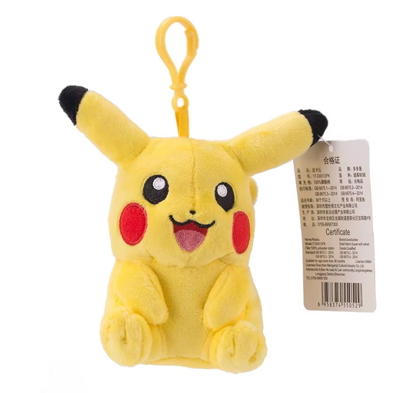 Officially Authorized Genuine Pokémon Pokémon Pikachu Keychain Doll Pendant Doll