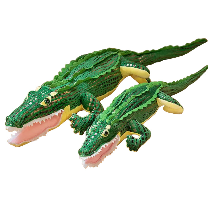 70/90Cm Crocodile Plush Toy Stuffed Animal Realistic Alligator Plushie Dolls Ceative Soft Pillow Friend Birthday Xmas Gifts