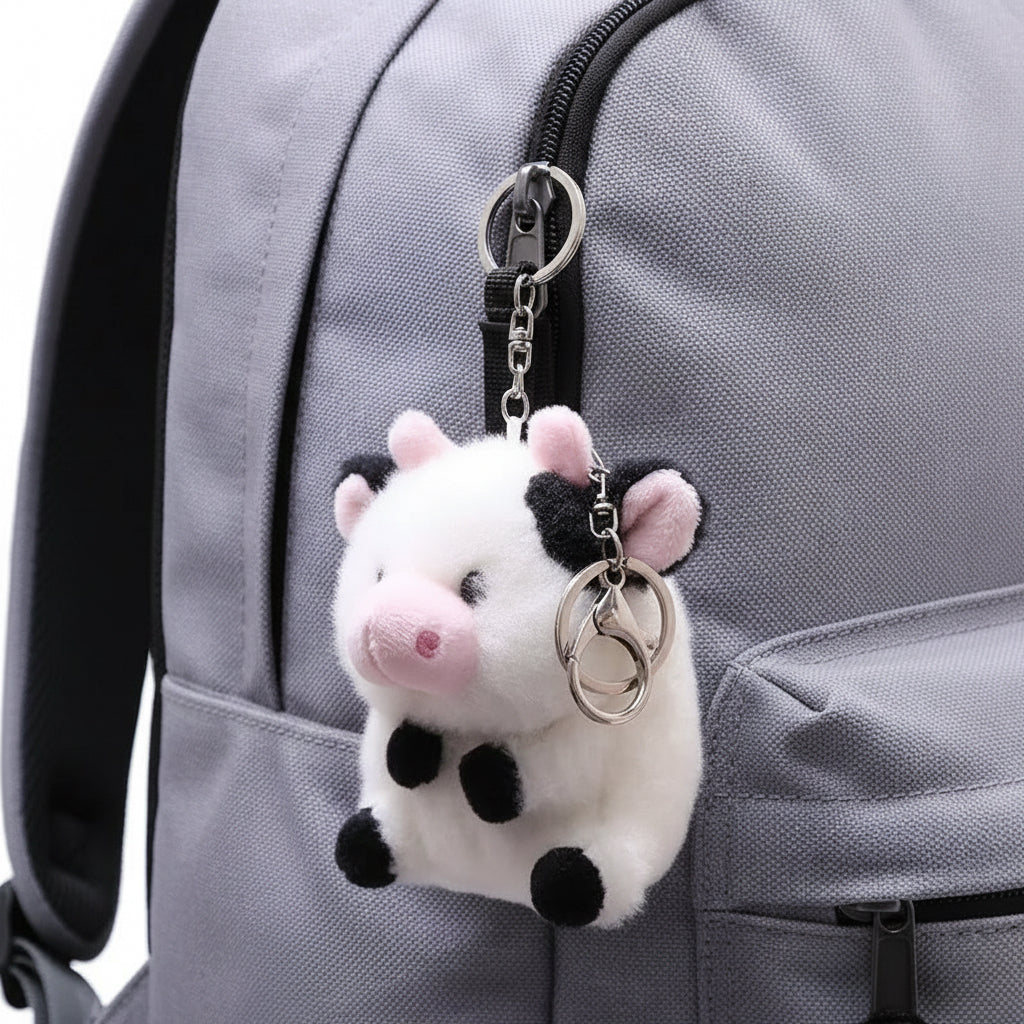 12CM Cow Stuffed Plush Doll Stuffed Animals Toys for Kids Baby Children Gifts Plush Pendant Keychain Boys Children Birthday Gift
