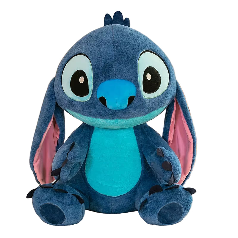 32Cm Kawaii Lilo Stitch Soft Plush Toy Doll Blue Color Stuffed Figure Plushie Children Gifts