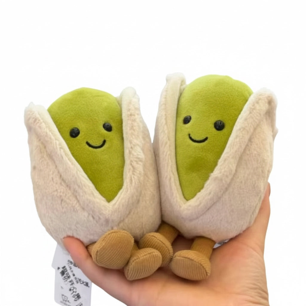12Cm Pistachio Doll Cartoon British Style Pistachio Plushies Pistachio Plushies Children'S Room Decor Birthday Gifts